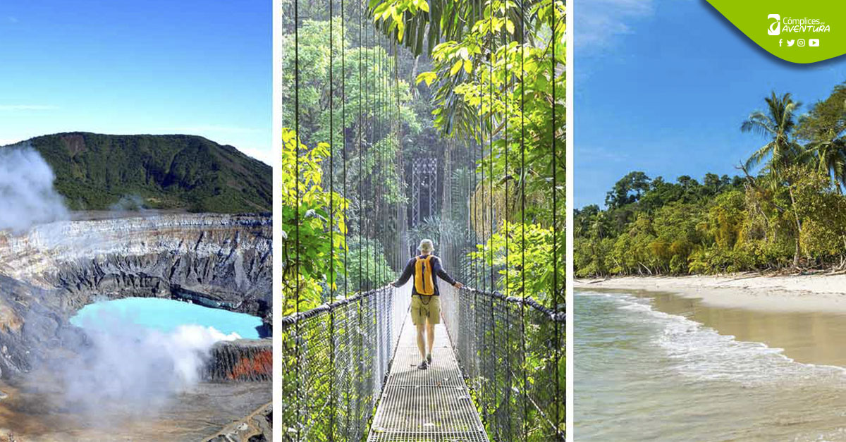 Costa Rica, Ecoturismo, Volcán Poas, Río Celeste, Playas Caribeñas,